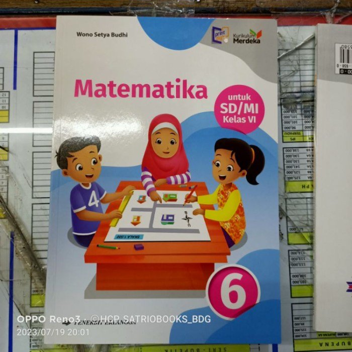 Kunci jawaban matematika kelas 6 kurikulum merdeka