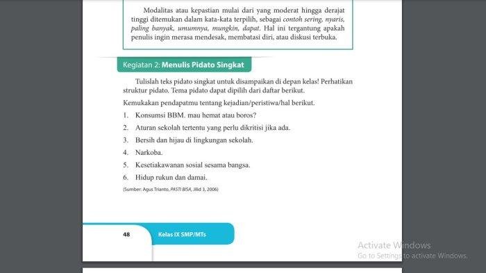 Kunci jawaban bahasa indonesia kelas 9 halaman 37 38