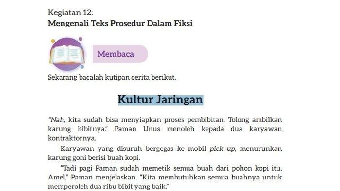 Kunci jawaban bahasa indonesia kelas 7 kurikulum merdeka