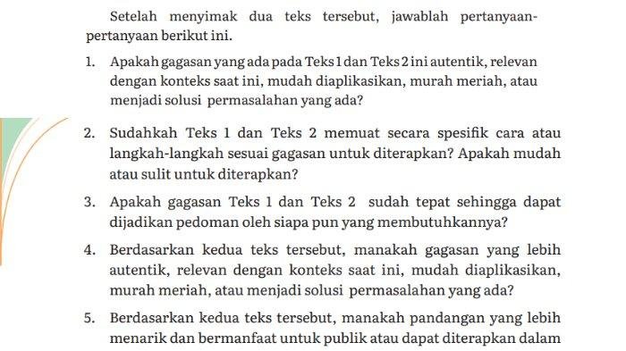 Kunci jawaban bahasa indonesia kelas 11 halaman 37 kurikulum merdeka