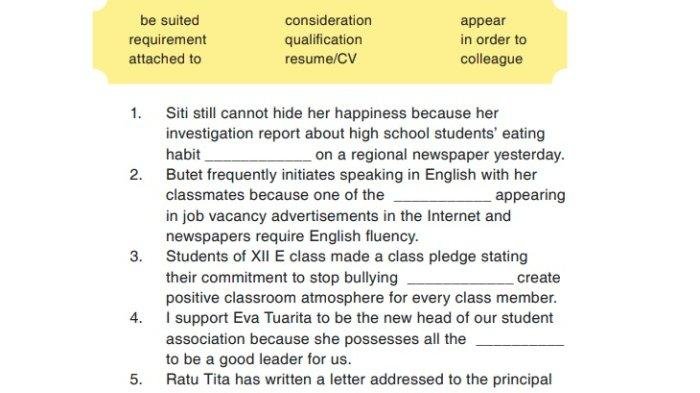 Kunci jawaban bahasa inggris kelas 12 halaman 52