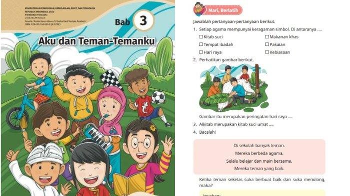 Kunci jawaban pendidikan pancasila kelas 2 kurikulum merdeka