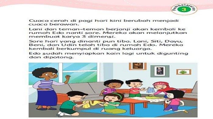Kunci jawaban tema 5 kelas 3 halaman 119 dan 123