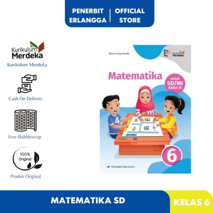 Kunci jawaban matematika kelas 6 kurikulum merdeka