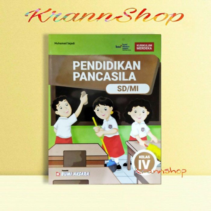 Kunci jawaban pendidikan pancasila kelas 4 kurikulum merdeka halaman 34