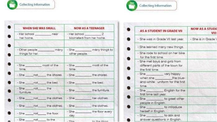Kunci jawaban bahasa inggris kelas 8 semester 1