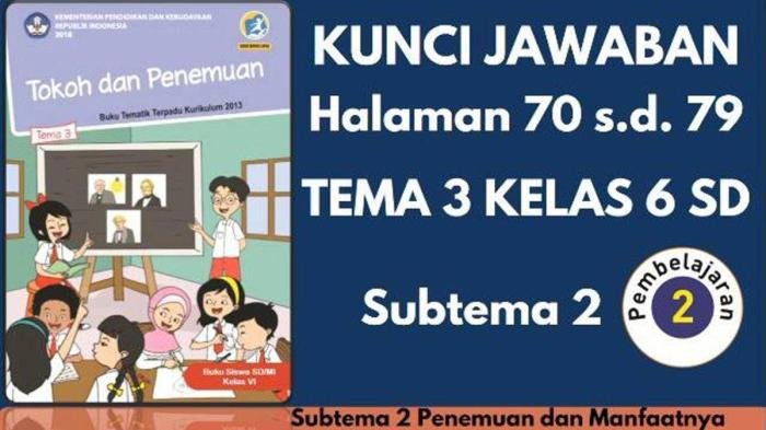 Kunci jawaban tema 3 kelas 6 halaman 6