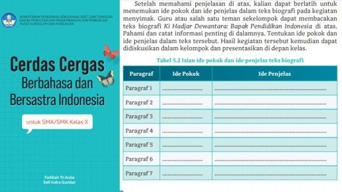 Kunci jawaban bahasa indonesia kelas 10 halaman 124 kurikulum merdeka