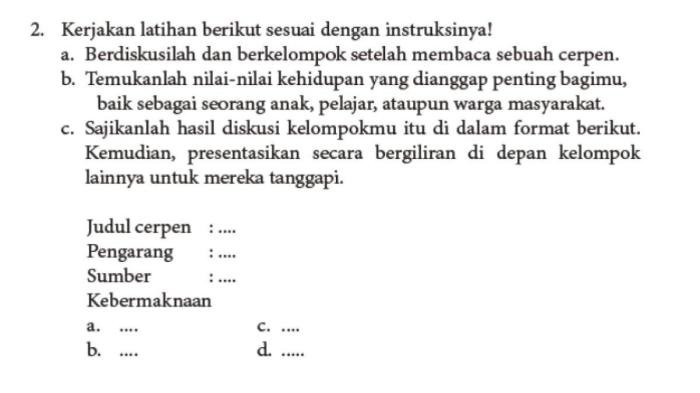 Kunci jawaban bahasa indonesia kelas 11 halaman 7