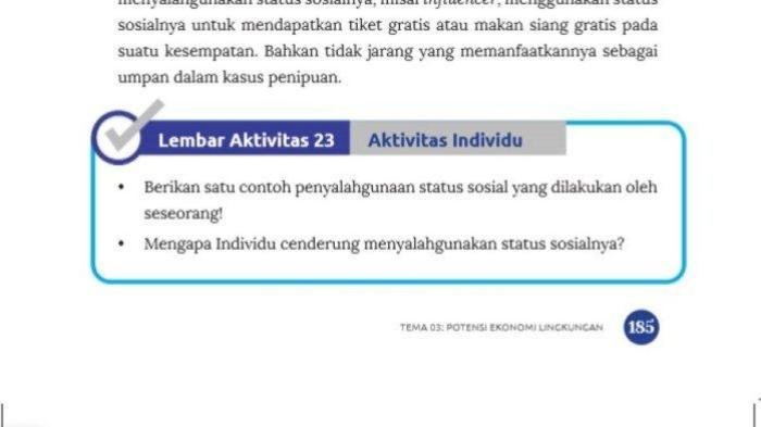 Kunci jawaban ipa kelas 7 halaman 185 kurikulum merdeka