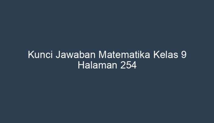 Kunci jawaban matematika kelas 9 halaman 34
