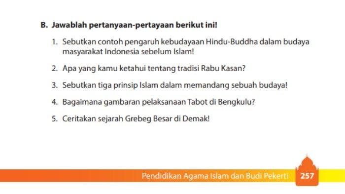 Kunci jawaban pai kelas 9 hal 196