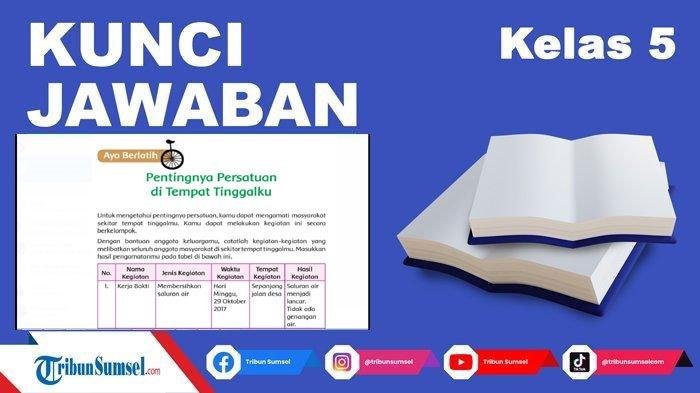 Kunci jawaban tema 9 kelas 5 halaman 107