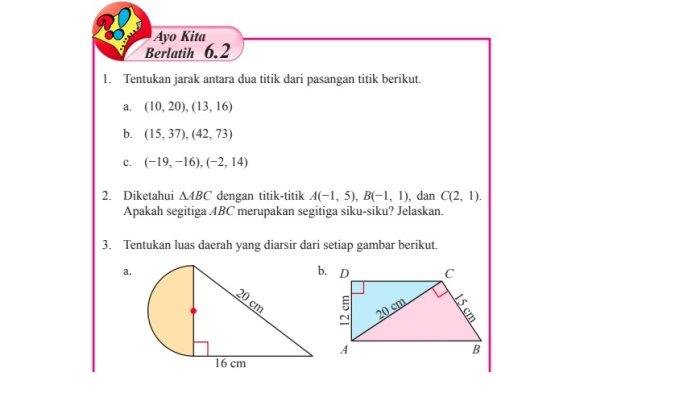 Kunci jawaban matematika kelas 8 semester 2 halaman 22