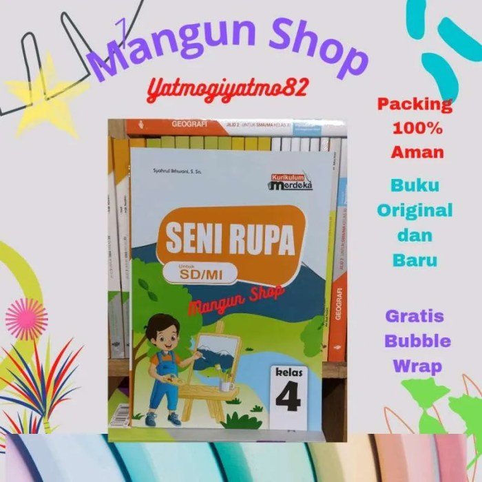 Kunci jawaban seni rupa kelas 4 kurikulum merdeka semester 2
