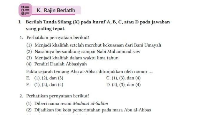 Kunci jawaban pai kelas 8 halaman 225