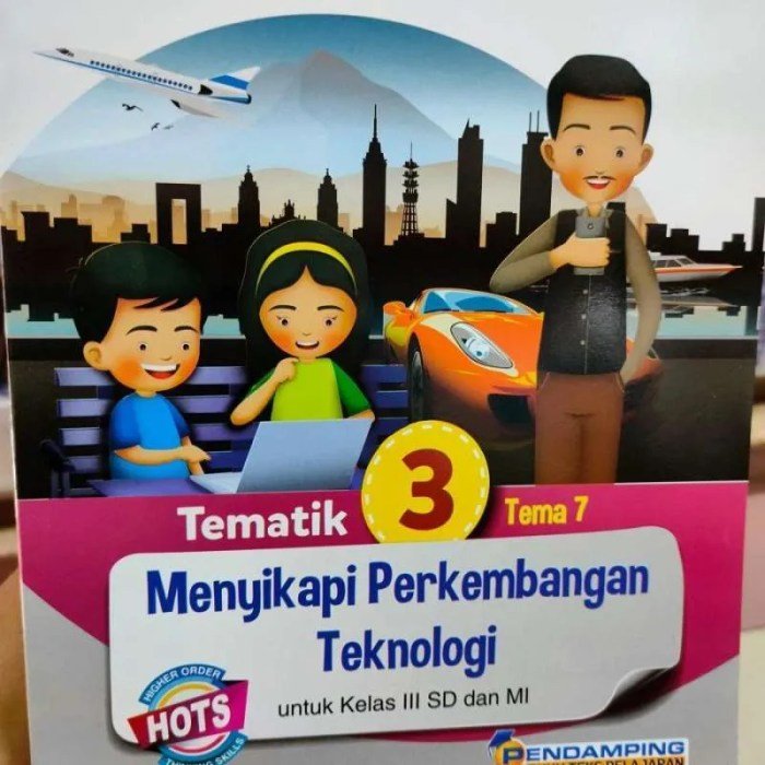 Kunci jawaban tema 7 kelas 3 perkembangan teknologi