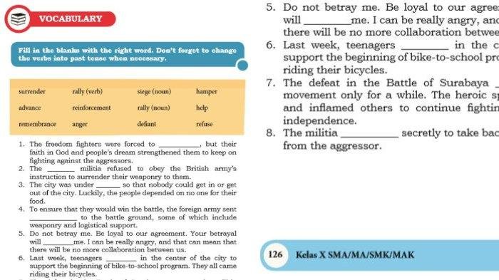 Kunci jawaban bahasa indonesia kelas 10 halaman 6