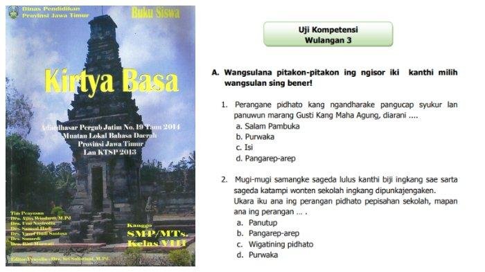 Kunci jawaban bahasa jawa kelas 9 halaman 102