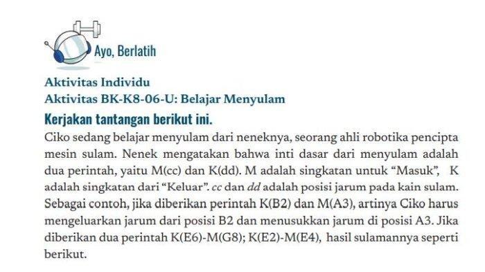 Kunci jawaban informatika kelas 8 halaman 258 kurikulum merdeka
