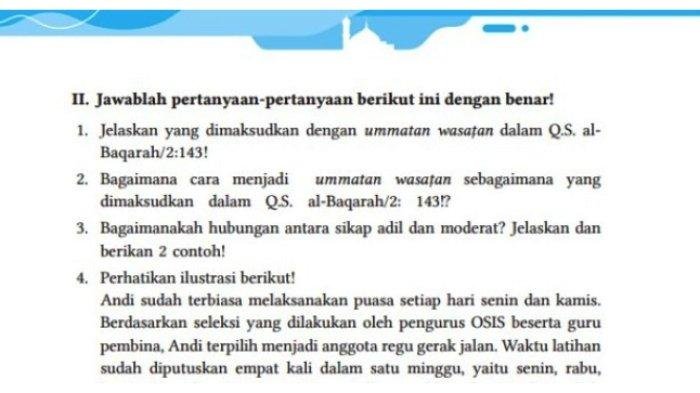 Kunci jawaban agama islam kelas 8 halaman 212 kurikulum merdeka