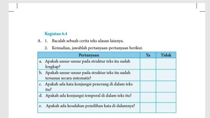 Kunci jawaban bahasa indonesia kelas 8 halaman 164