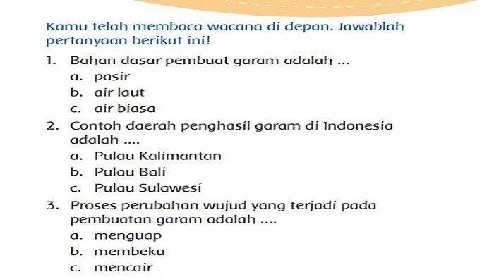 Kunci jawaban tema 3 kelas 3 halaman 177