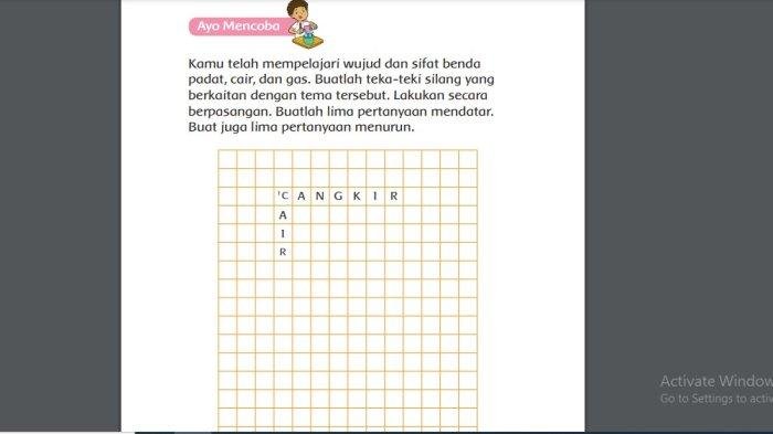 Kunci jawaban tema 3 kelas 3 halaman 89