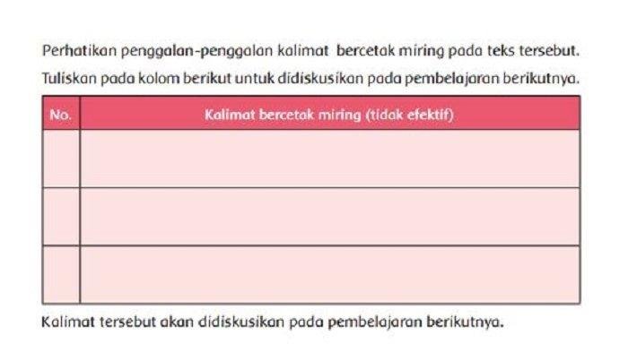 Kunci jawaban tema 1 kelas 6 halaman 63