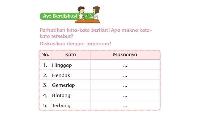 Kunci jawaban tema 5 kelas 2 halaman 40